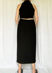 90's Black 3/4 Skirt