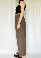 80's Brown Tapered Trousers