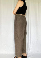 80's Brown Tapered Trousers