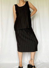 90's Black 2PC Skirt Set
