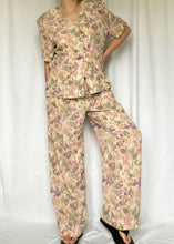 90's Pink Floral Pant Set