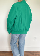 FOR CHARITY: 80's Green Bomber Jacket