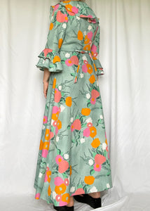 70's Floral Housedress