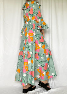 70's Floral Housedress