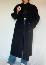 80's Wool Cashmere Blend Overcoat
