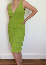 90's Lime Green Cocktail Dress