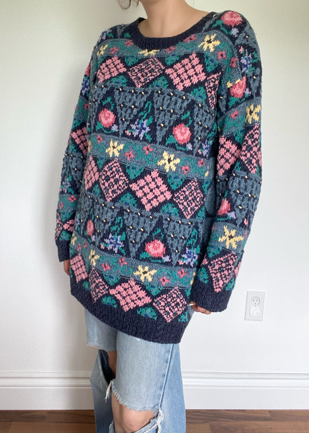80's Knit Pullover