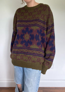 80's Knit Crew Pullover