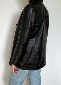 Double Breasted Danier Leather Jacket