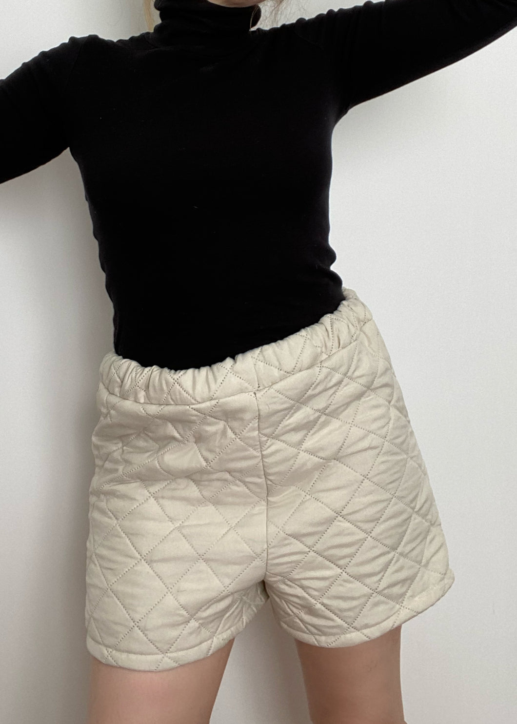 Upcycled Quilted Shorts