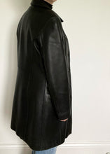 Black 90's Danier Leather Jacket
