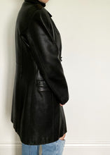 Black 90's Danier Leather Jacket