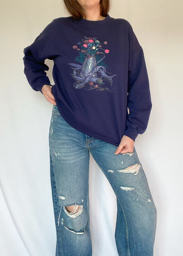 Navy Northern Reflections Crew Neck