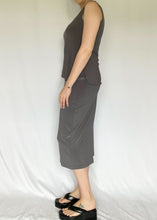 90's 2PC Grey Skirt Set