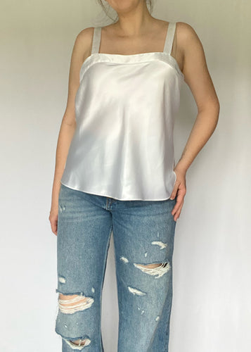 80's White Camisole