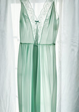 1960's Mint Green Full Slip Dress