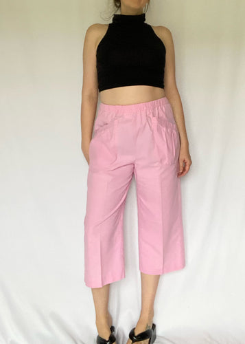 80's Pink Capris