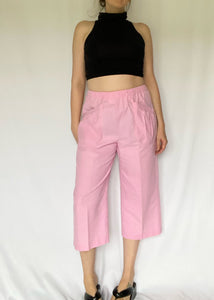 80's Pink Capris – StylEthics