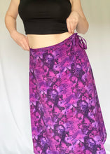 90's Purple Wrap Skirt