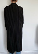 Black Pinstripe Blazer Dress
