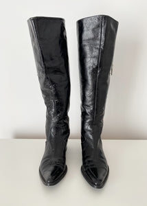 Davos Gomma Knee High Leather Riding Boot