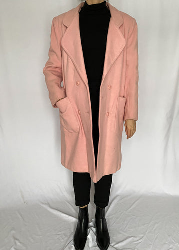 80's Massimo Pastel Pink Coat