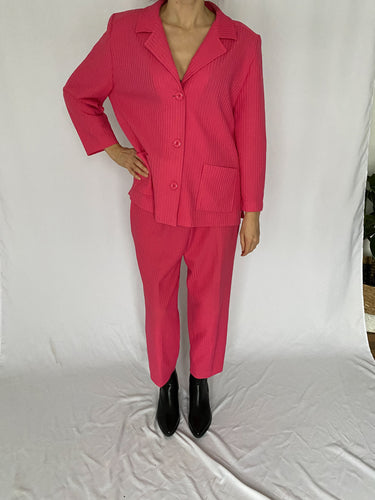 90's Hot Pink Pant Set