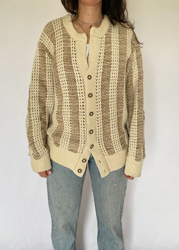 80's Beige Knit 