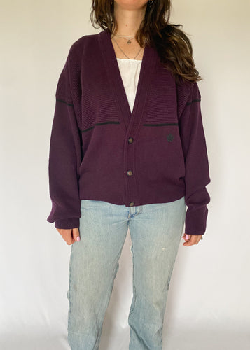 80's Purple Knit 