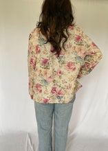 80's Pastel Floral Blazer