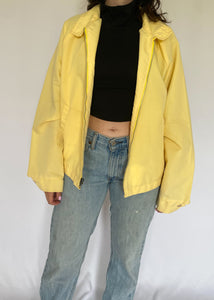 80's Pale Yellow Bomber