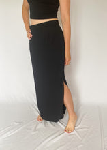 90's Black Maxi Skirt