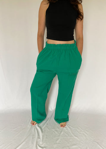80's Kelly Green Trousers