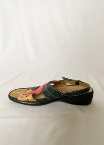 Chunky 90's Slingback Sandals