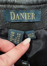 90's Danier Zip Up Leather Vest