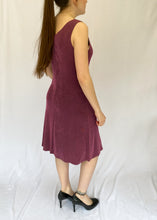 90's Purple Stretch Sleeveless Dress