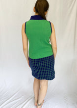 60's Sleeveless Mod Knit Dress