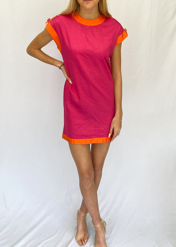 80's Neon Mini Dress