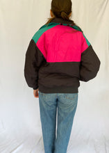 1989 Sun Ice Neon Colour Block Ski Jacket