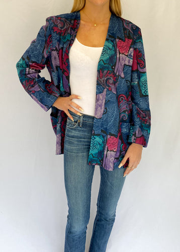 Vintage Abstract Duster