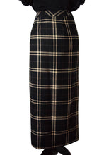 Black + Tan Blanket Skirt