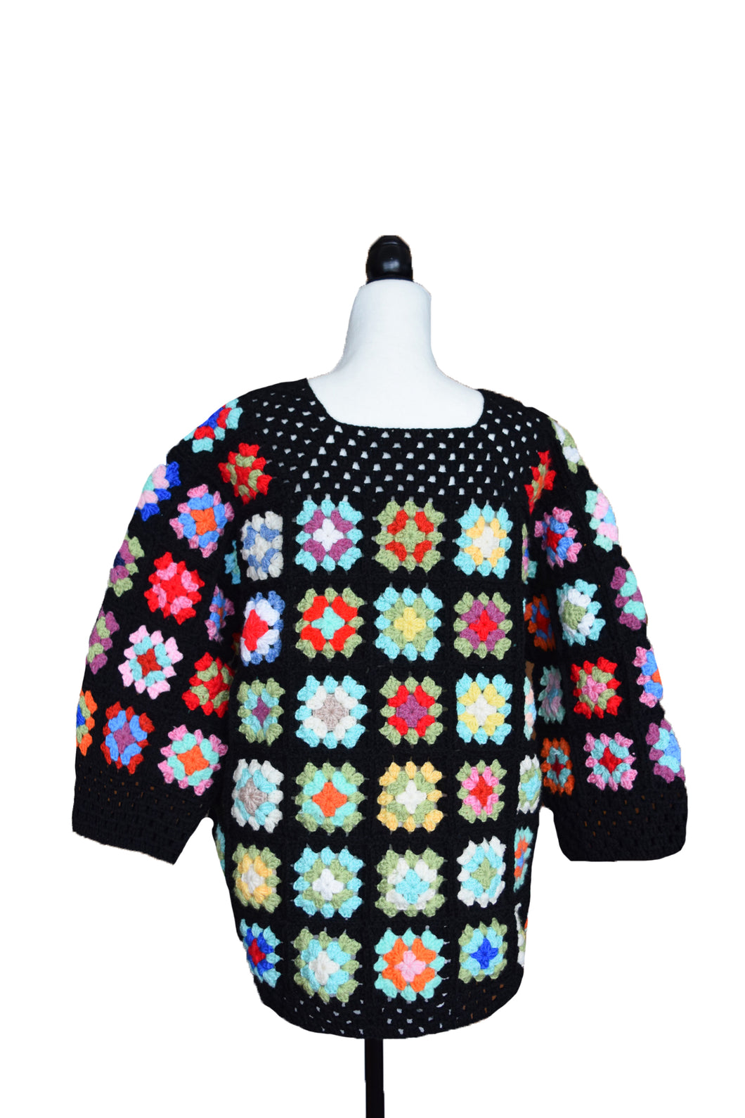 70's Crochet Sweater